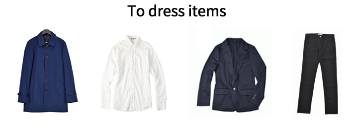 シャツやジャケットなどのキレイめアイテムをピックアップ