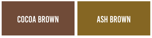 サマータイプの人が似合うブラウン