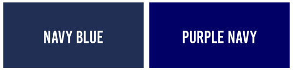 サマータイプが似合うネイビー