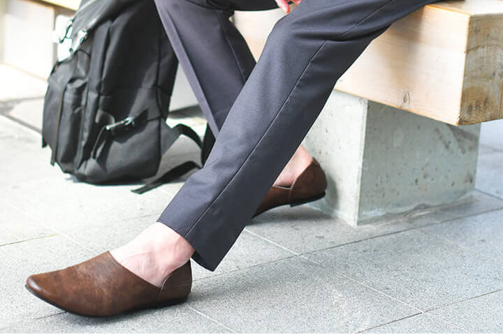 バブーシュのブラウン