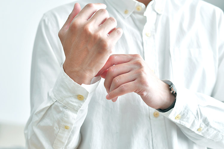 通気性が良いオックスフォードシャツ