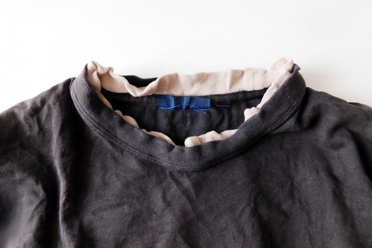 ヨレヨレ＆シワのある服