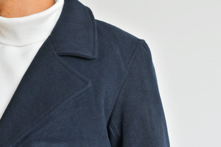 ピーコートを使ったメンズコーデ