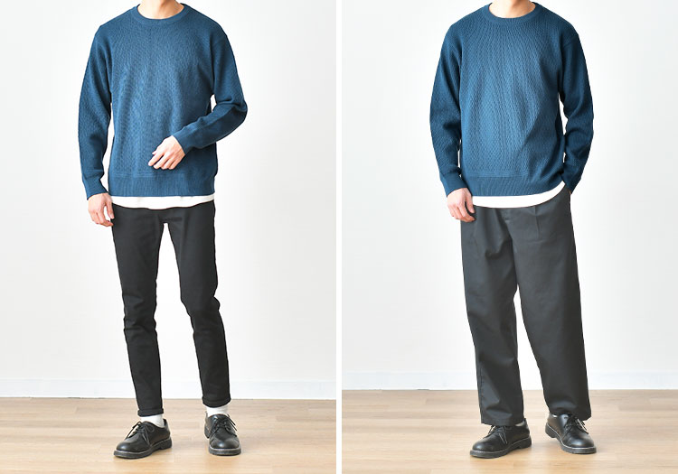 メンズにおすすめのAラインシルエットコーデ