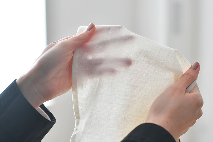 通気性の良いアイテム