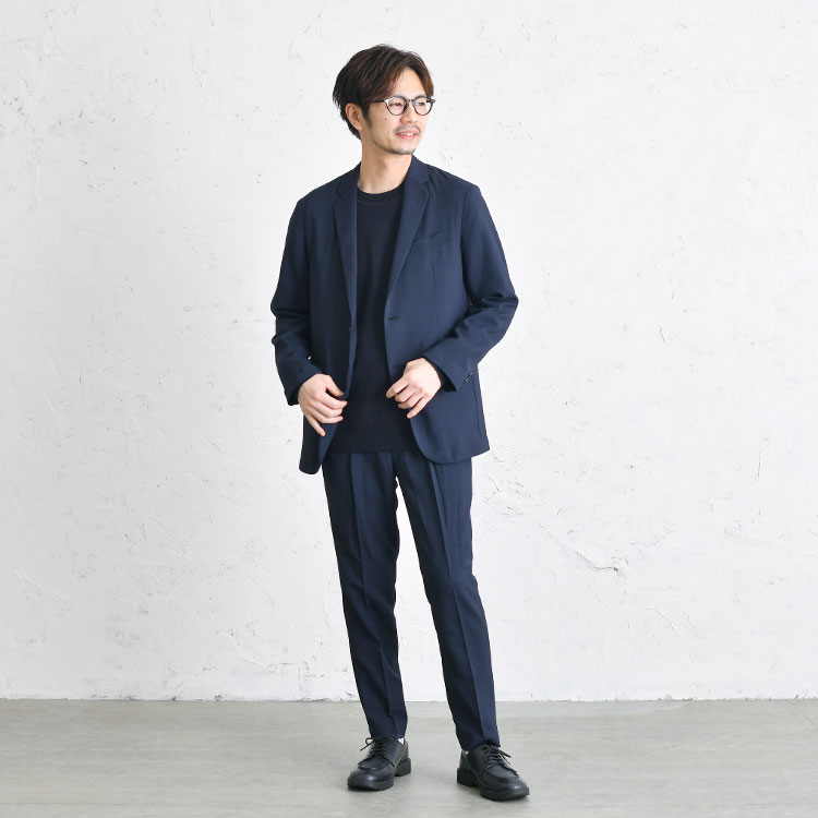 今年の新作から定番まで! スーツ セットアップ ネイビー utuwa.jp