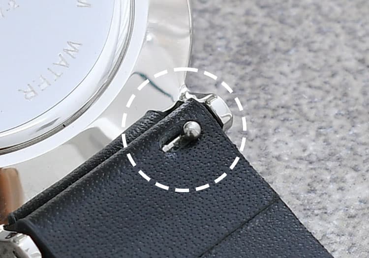 格安 Salvatole Marra シンプル腕時計 本革ベルト/aa1548 - 時計