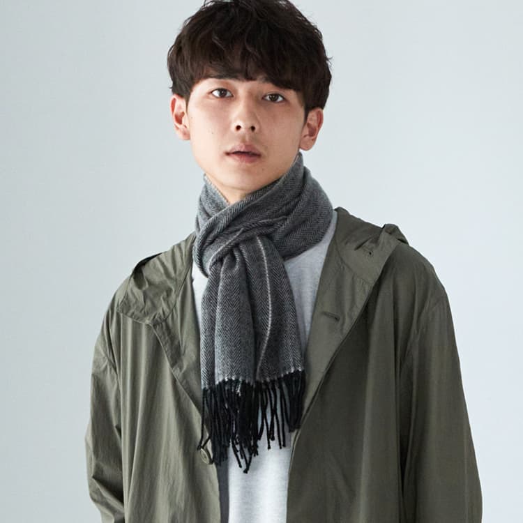 【OUTLET/返品交換不可】ウールタッチ マフラー