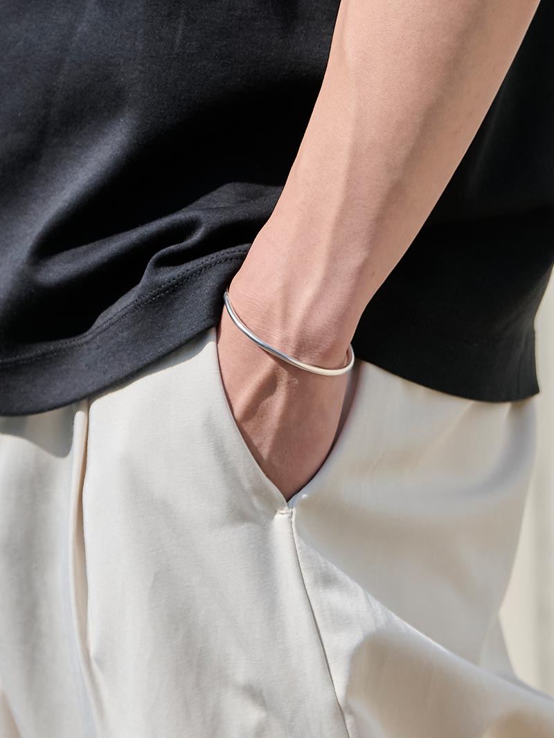 プレーンバングルサムネイル（シルバー925）