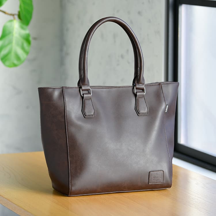 PUレザー オフィカジ トート バッグ