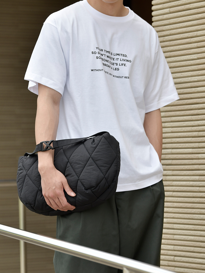 キルトショルダーバッグサムネイル（ブラック）