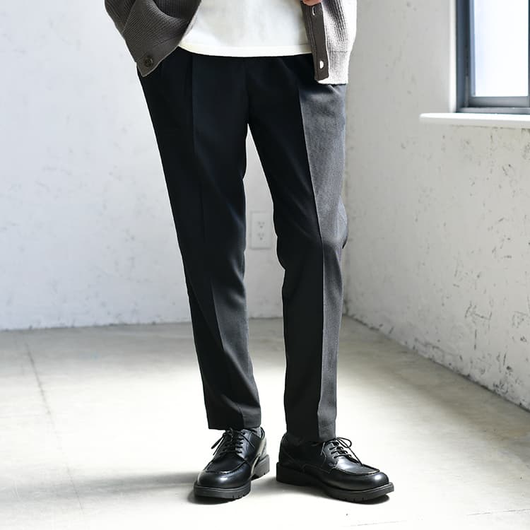 【キレイめ素材】まず最初に揃えるべきIt's moreテーパードパンツ