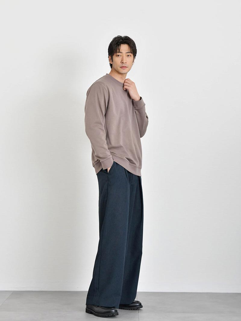 サマーワイドパンツを使った夏のコーディネート例