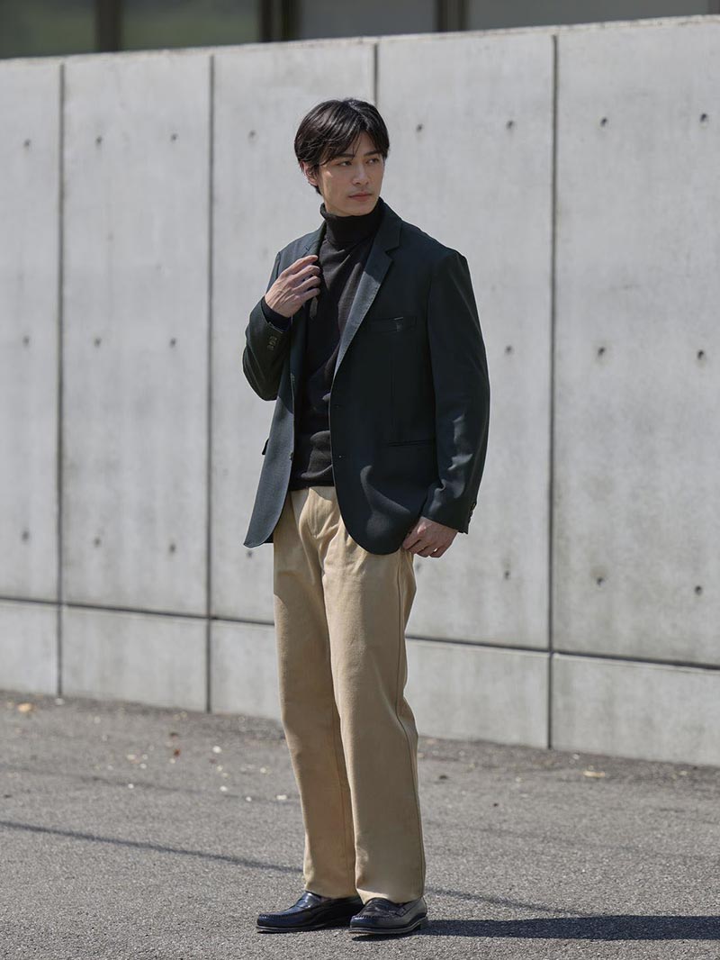 メンズにおすすめのブランドパンツコーデ