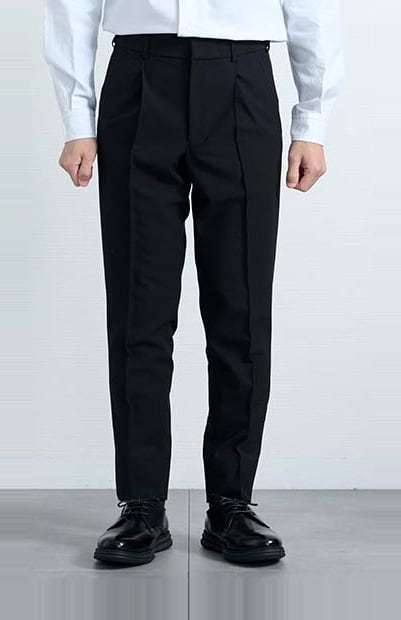 163cm・50kg の方が XS を着用