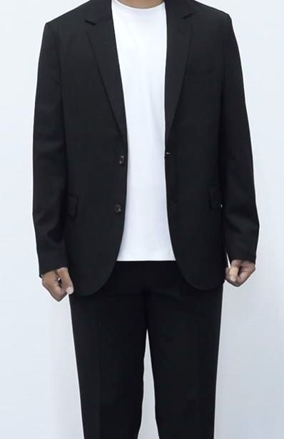 168cm・64kg の方が M を着用