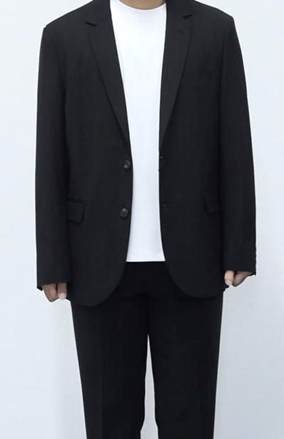 168cm・64kg の方が L を着用