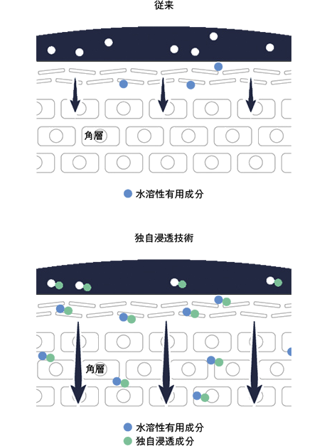 潤うのに、べたつかない