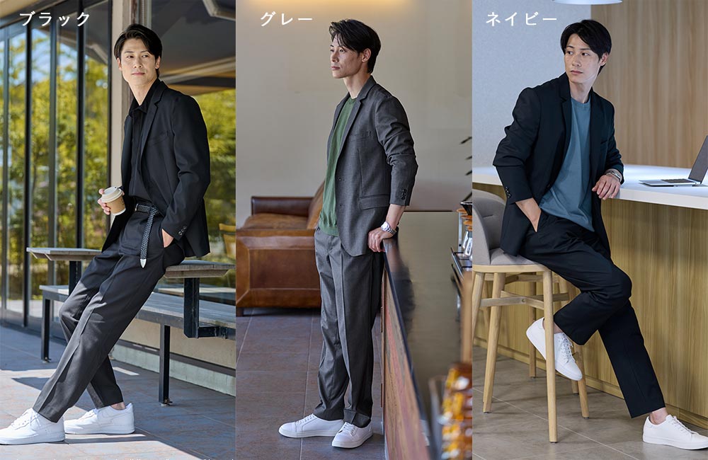 CODE ウールブレンド 通年用 セットアップ 2点セット | AUEN