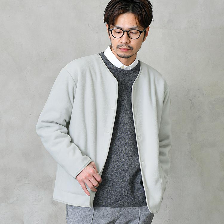 【OUTLET/返品交換不可】フリースカーデジャケット【セットアップ対応】