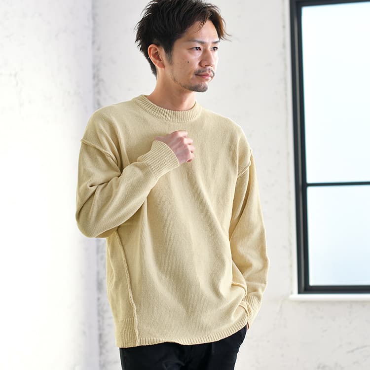 【OUTLET/返品交換不可】モールニット