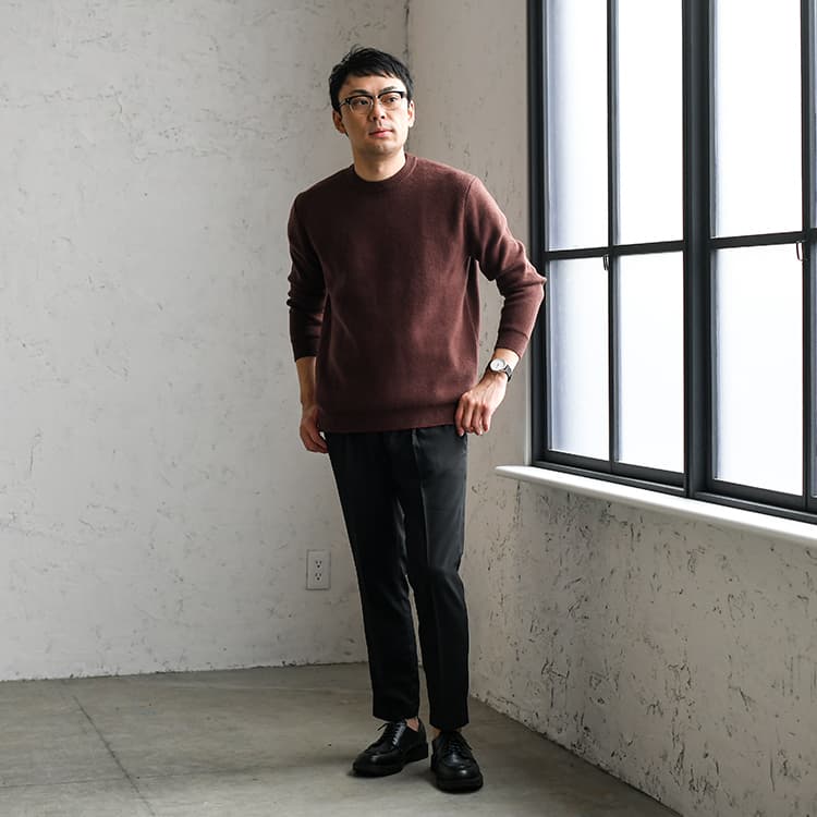 大人のミラノリブニット セーター Tn02 Dcollection