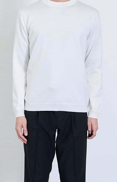 181cm・65kg の方が L を着用
