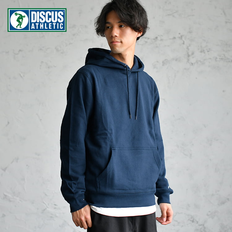 【OUTLET/返品交換不可】DISCUS(R) 裏毛 プルパーカー
