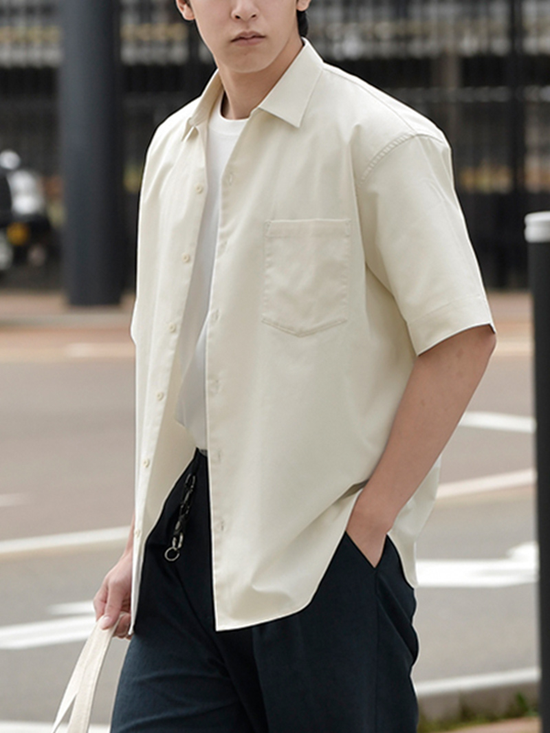 半袖オープンカラーシャツ／サムネイル