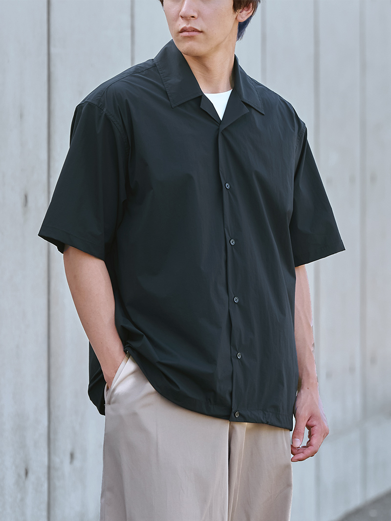 ナイロン開襟シャツサムネイル