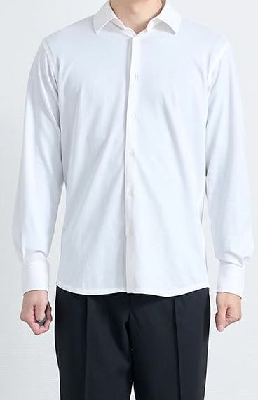 183cm・75kg の方が L を着用