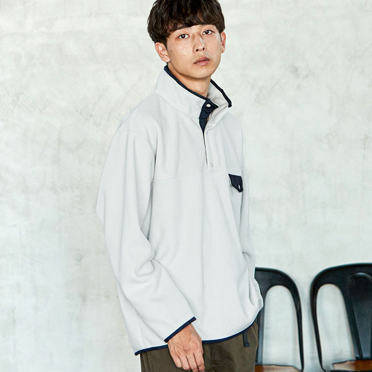 【OUTLET/返品交換不可】フリース プルオーバー【セットアップ対応】