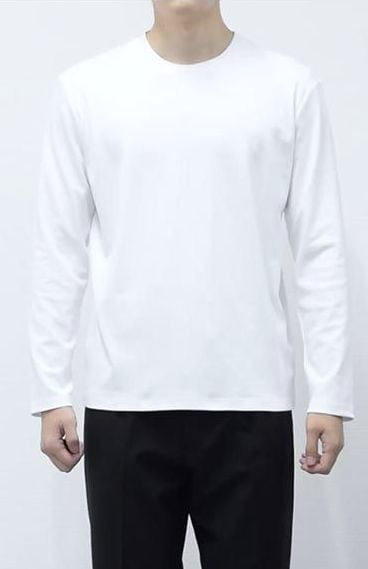 183cm・75kg の方が L を着用