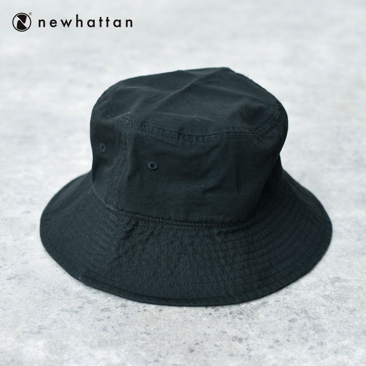 【OUTLET/返品交換不可】Newhattan(R) ツイルバケットハット