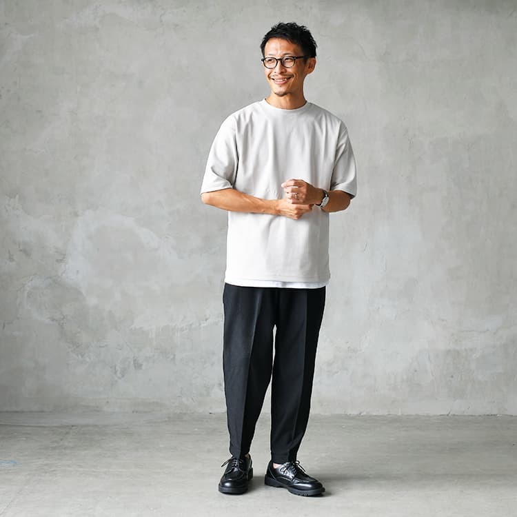 エレガントさんの優しさを引き立てるコーデ。