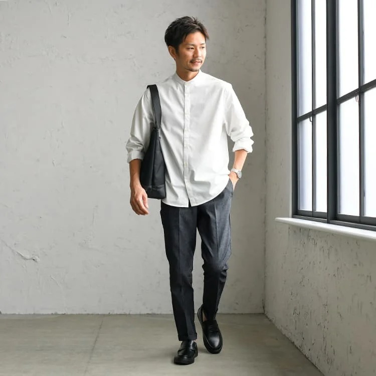 大人顔エレガントさんにもマッチする“大人のデニムパンツ”