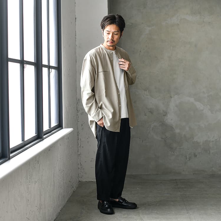 チャーミングさん持ち味の優しい印象が際立つゆるカジコーデ