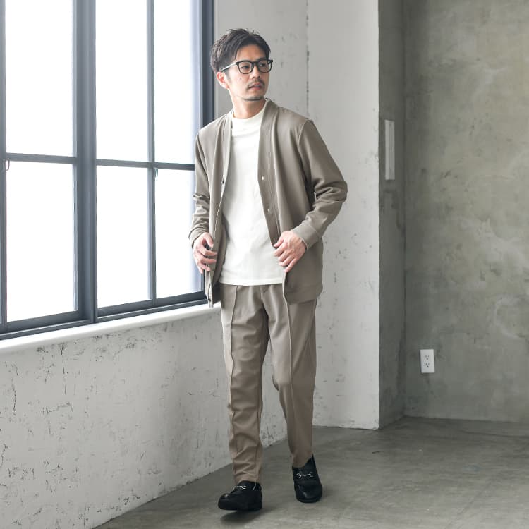 エレガントさん得意の大人っぽさが光るカーディガンコーデ