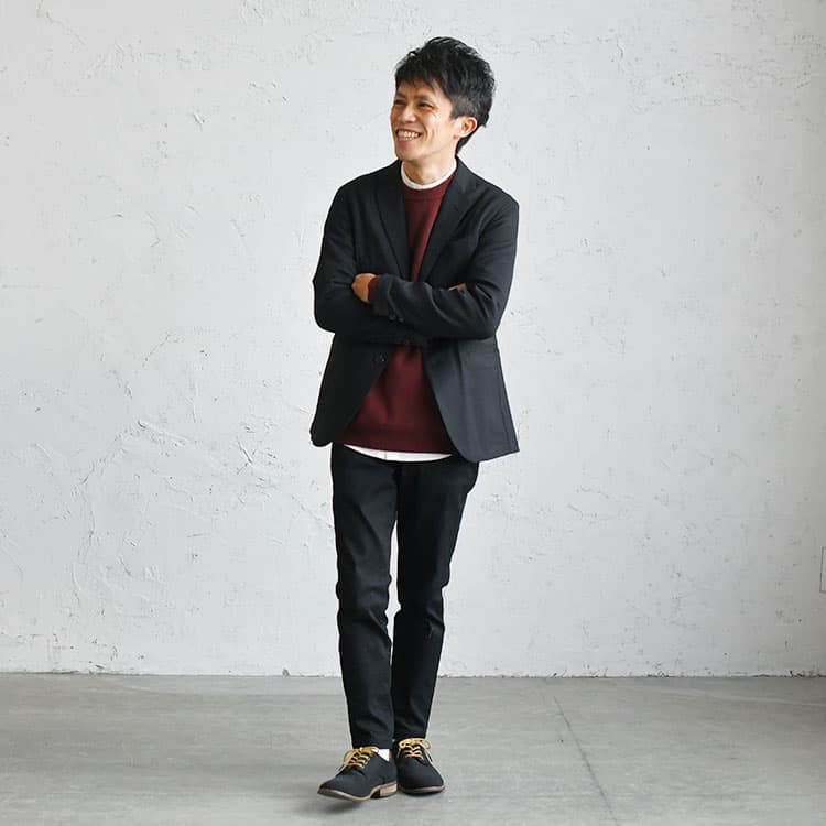 チャーミングさんのジャケットコーデのコツ