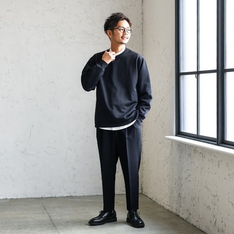 ワイドパンツを使ったメンズコーデ