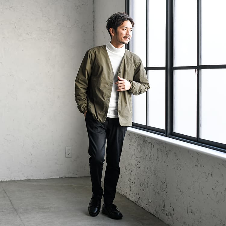 クールさんの真骨頂。シンプルな大人コーデ