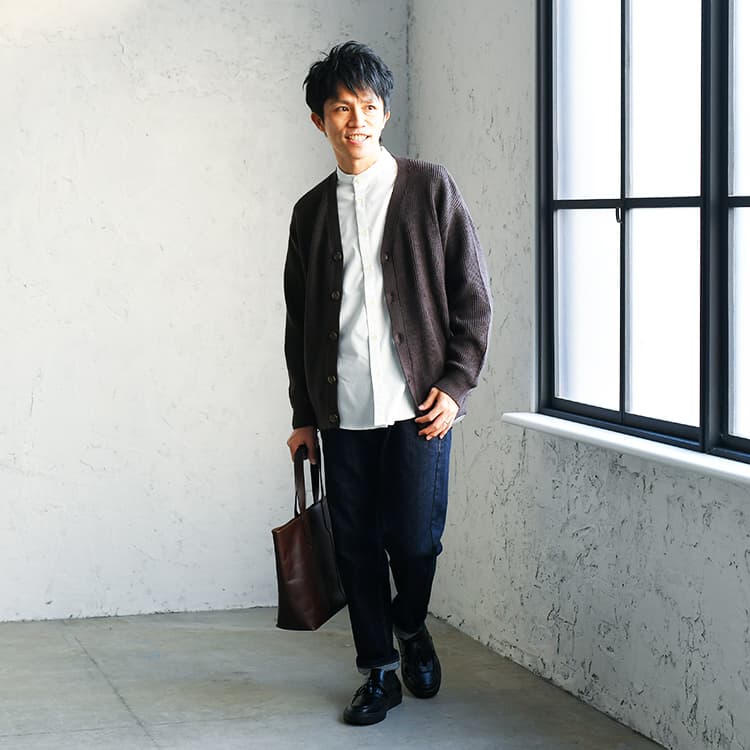 チャーミングさんに似合う秋カーディガンコーデ