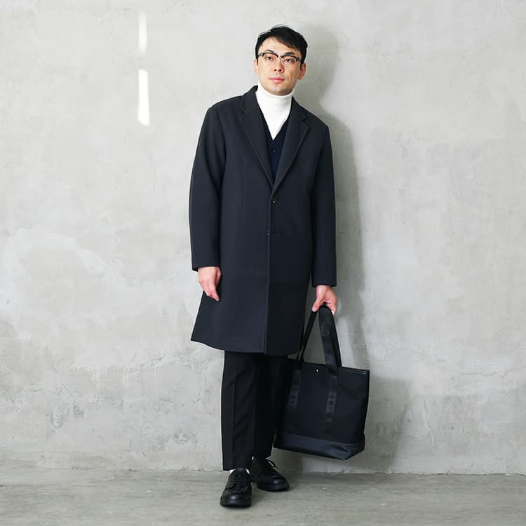 オシャレも防寒も叶うオフィスコーデ