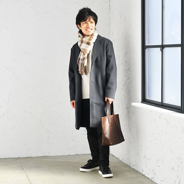 チャーミングさんにおすすめのマフラーコーデ