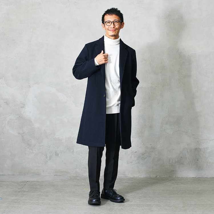 コート初心者さんはこれが間違いない！デートコーデ