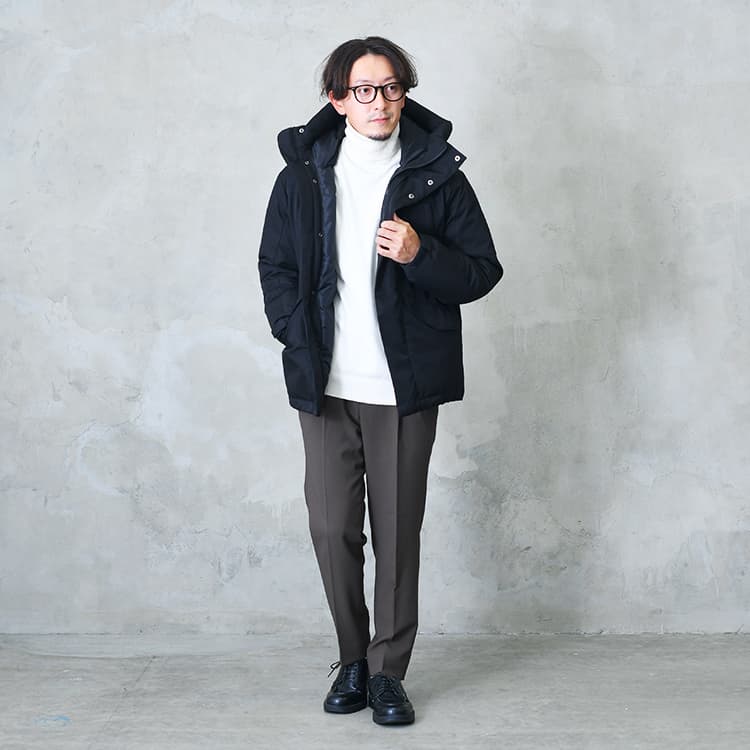 エレガントさんでもしっくりくるカジュアルアウターの着こなし