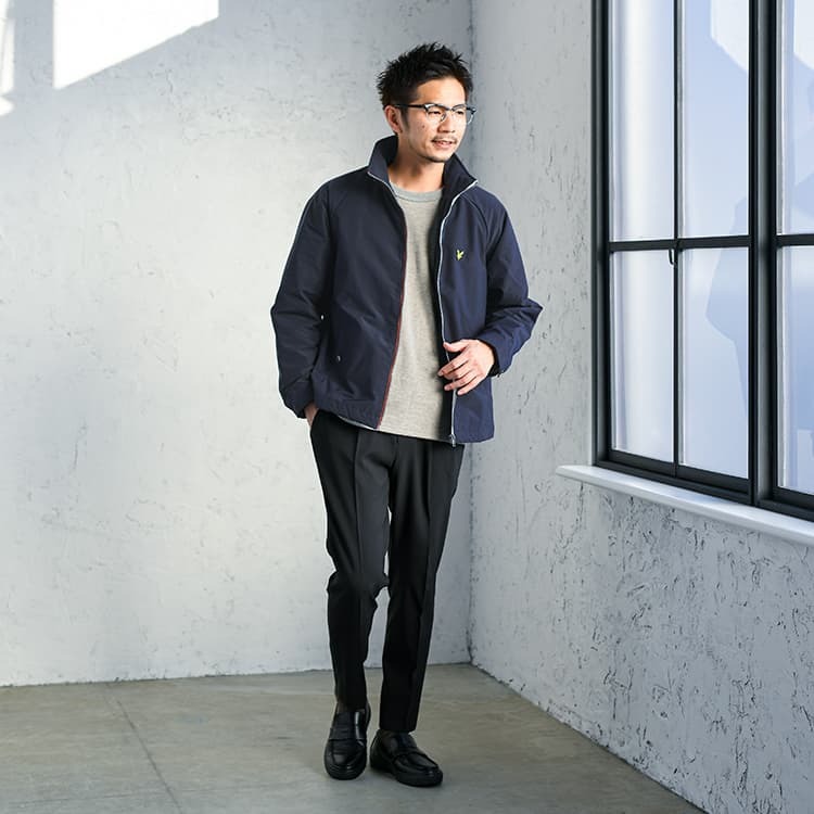 クールさんの雰囲気にぴったりな中綿ジャケット