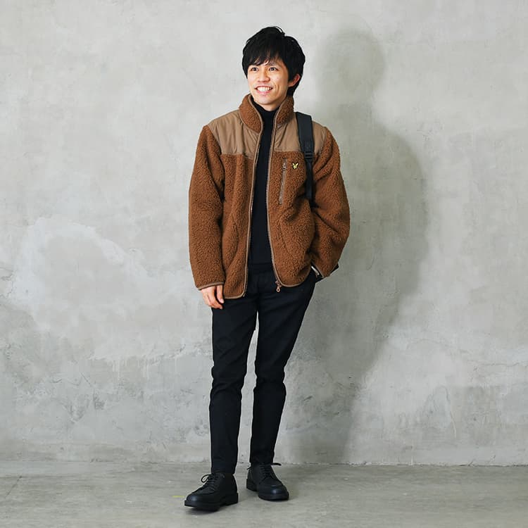 チャーミングさんに似合うボアジャケット