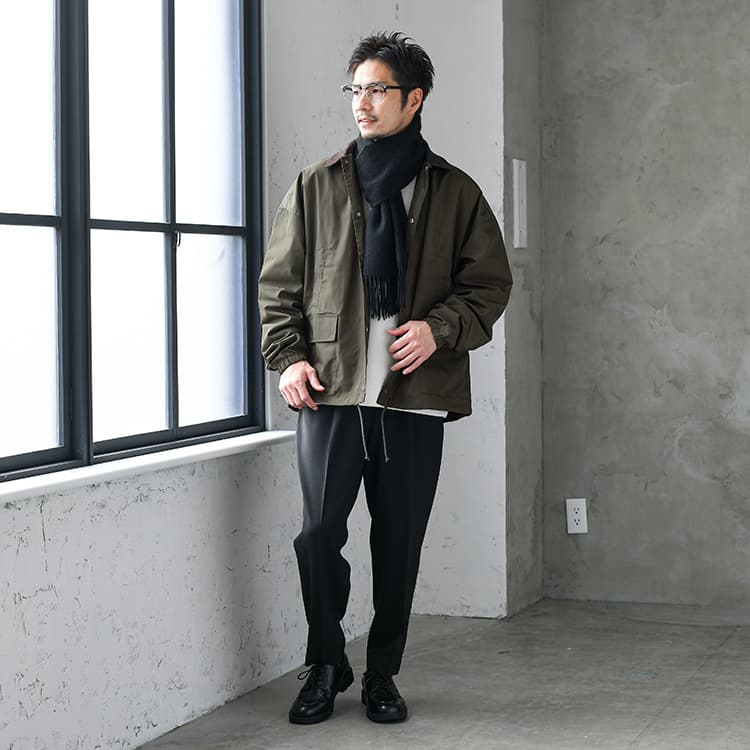 ゆったりシルエットでもOK？！デートコーデ