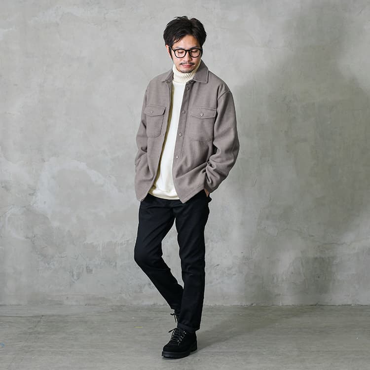 柔らかい雰囲気のチャーミングさんにぴったりなジャケットコーデ